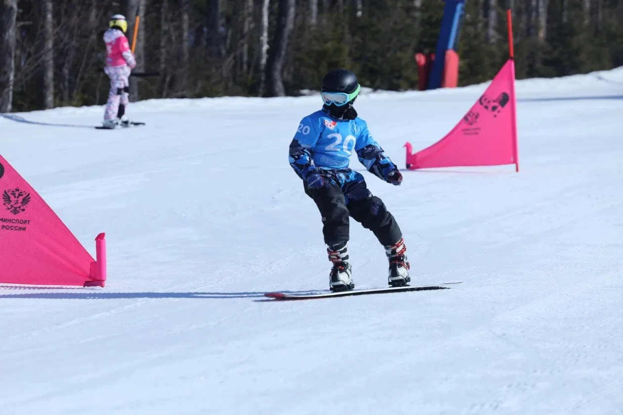 Первенство Сахалинской области по сноуборду пресс-служба министерства спорта Сахалинской области