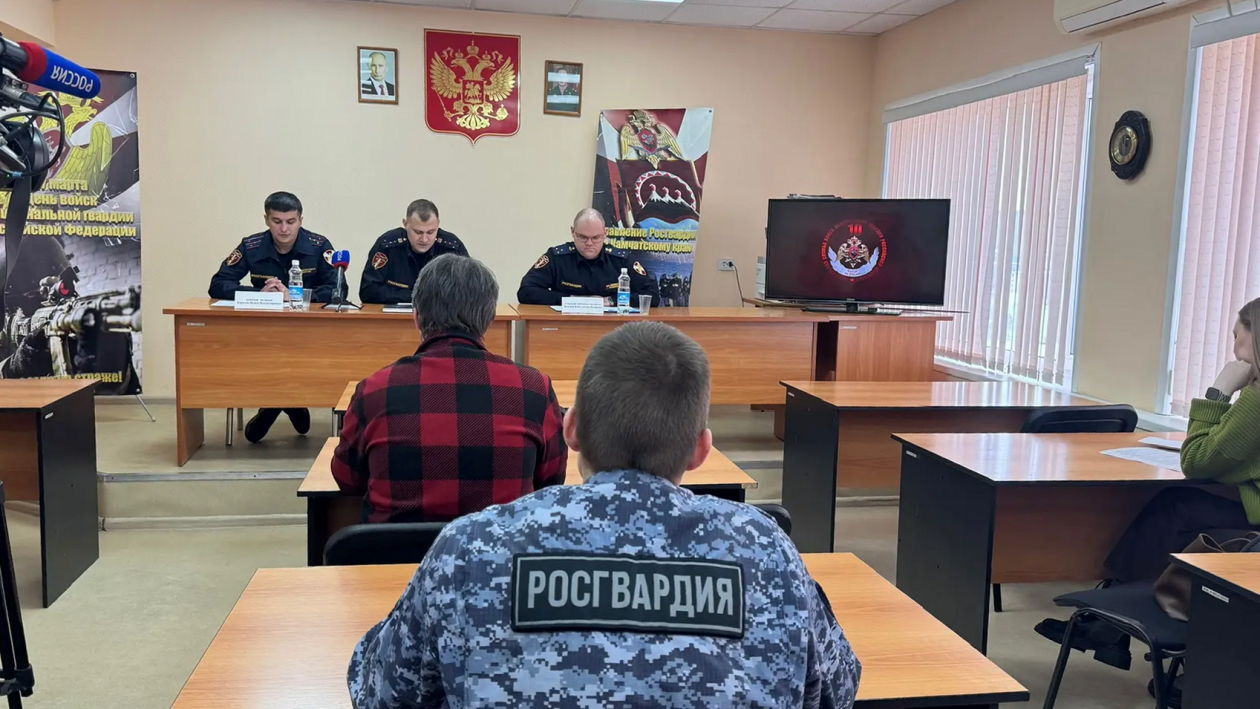 пресс-конференция по вопросам оборота гражданского оружия пресс-служба Полиции Камчатки