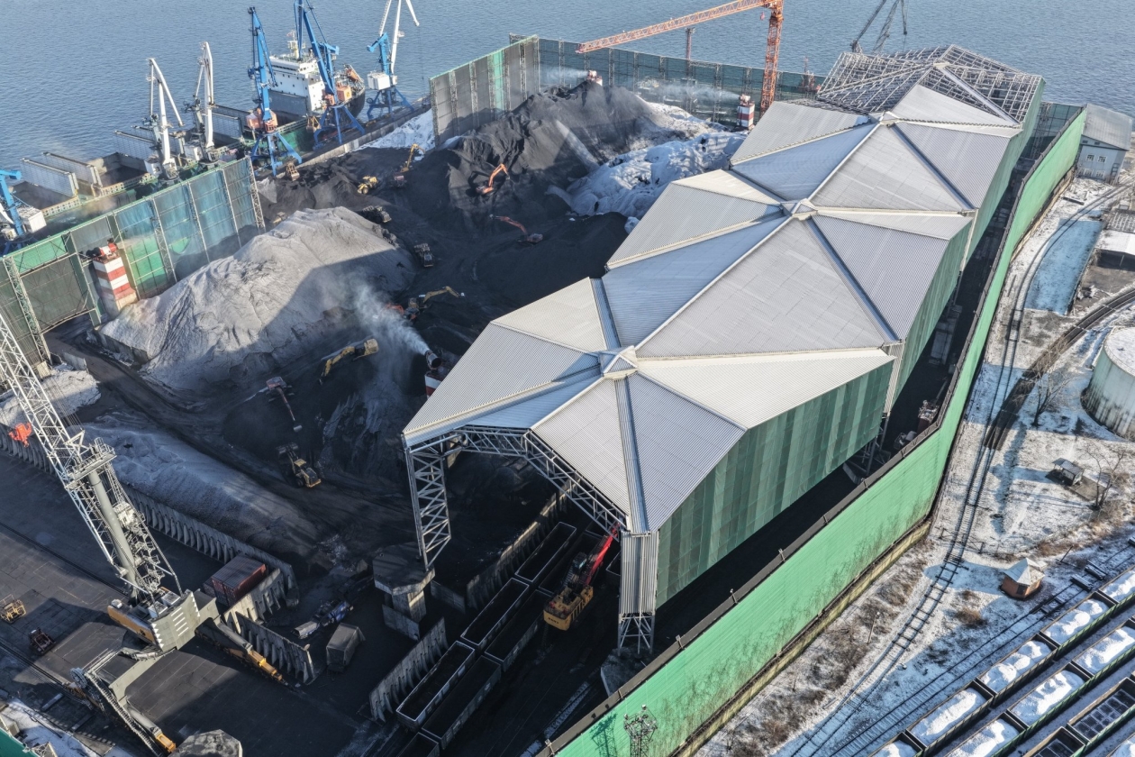 Монтаж навеса на &quotТерминале Астафьева&quot вошёл в завершающую стадию Пресс-служба Терминала Астафьева