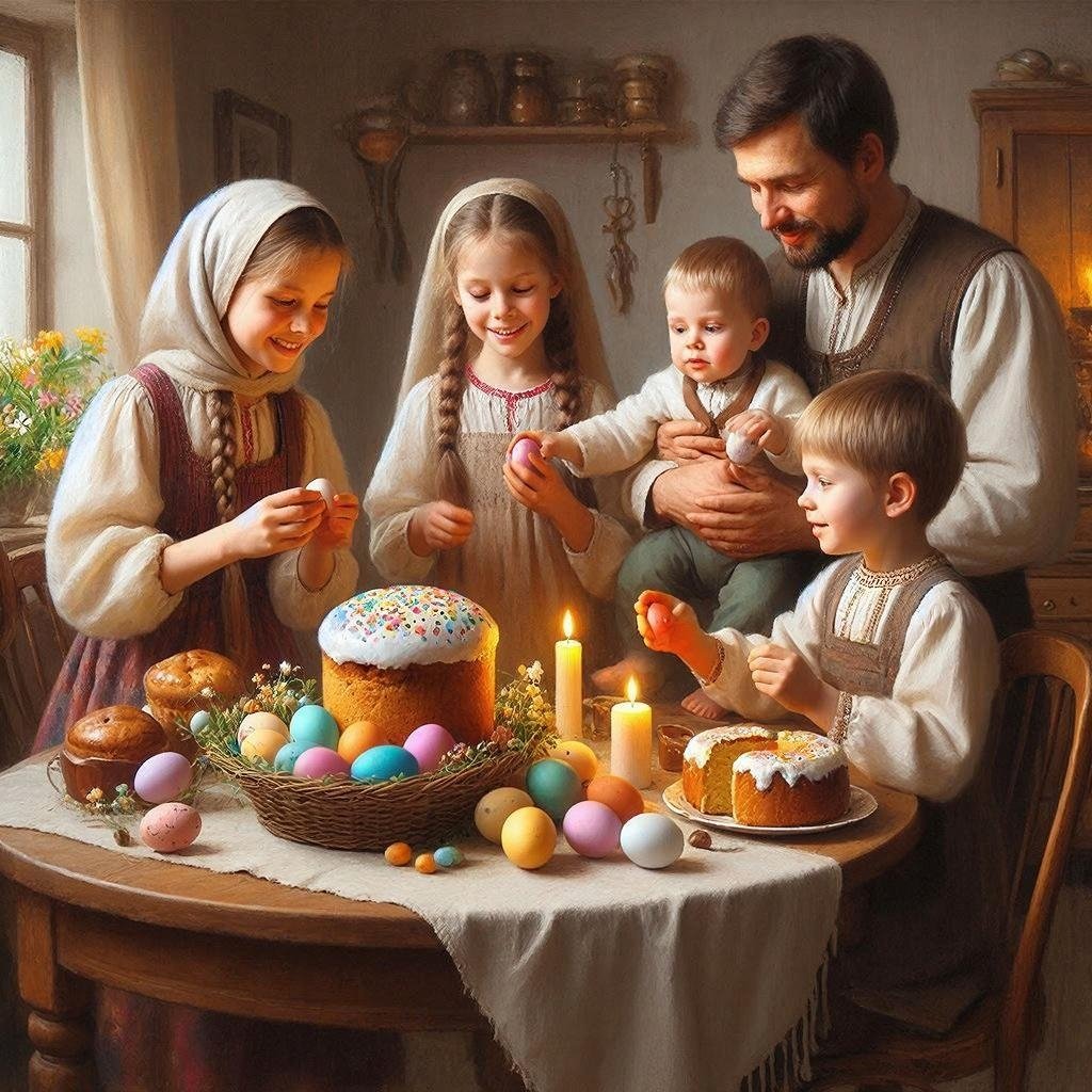 Пасха Kandinsky by Sber AI (18+)