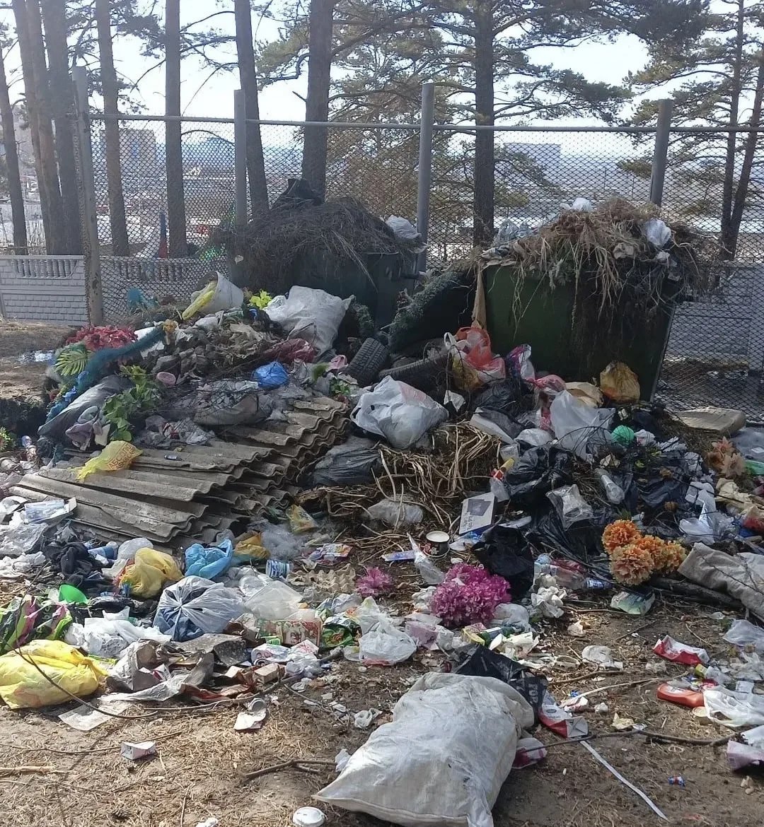 Мусор Минприроды Забайкалья
