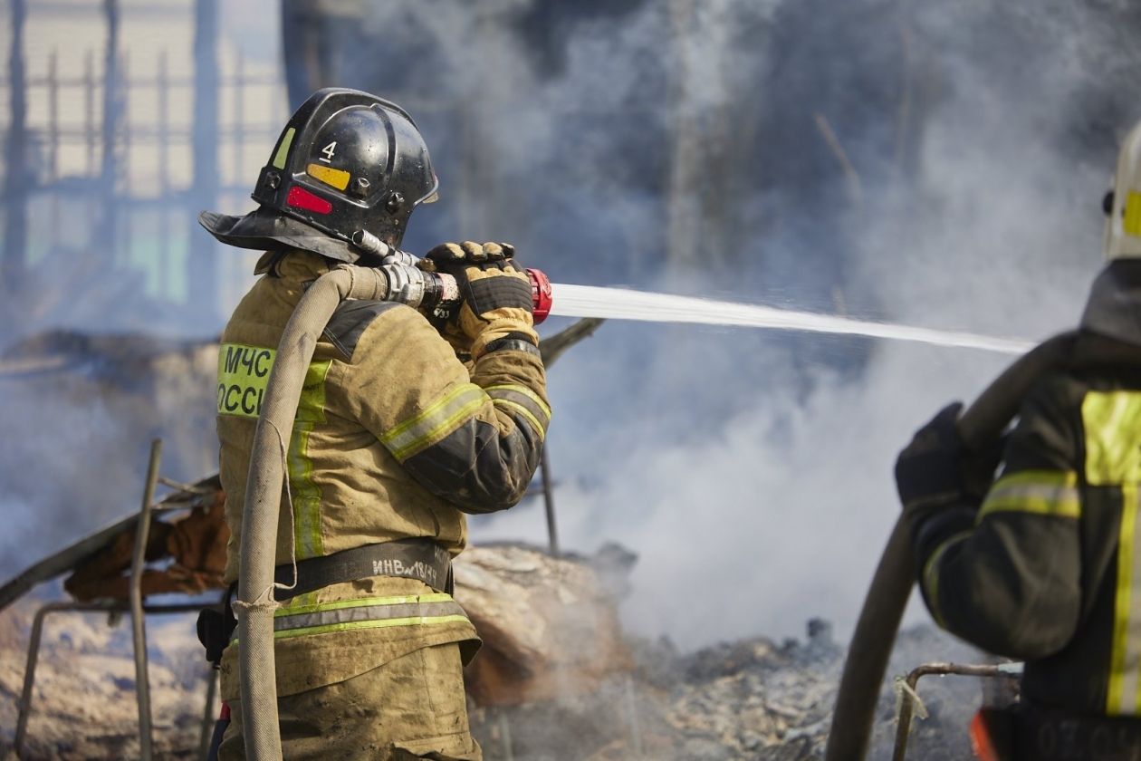 Пожарные спасли котельную в Якутии Дмитрий Осипчук, ИА PrimaMedia