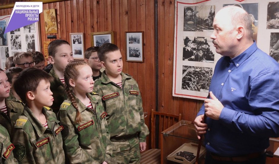 В школьном музее Пресс-служба министерства образования и науки Хабаровского края