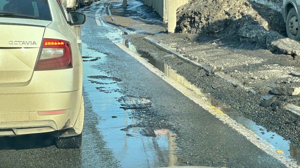 Разбитые дороги Балашихи ИА StolicaMedia