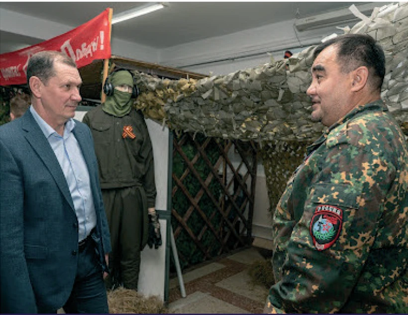 Город помогает воинам и их семьям, собирает помощь на передовую и адаптирует инфраструктуру. мэрия Улан-Удэ