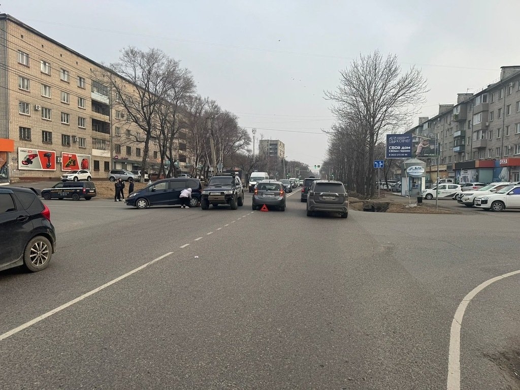 Место аварии предоставлено Госавтоинспекцией Уссурийска