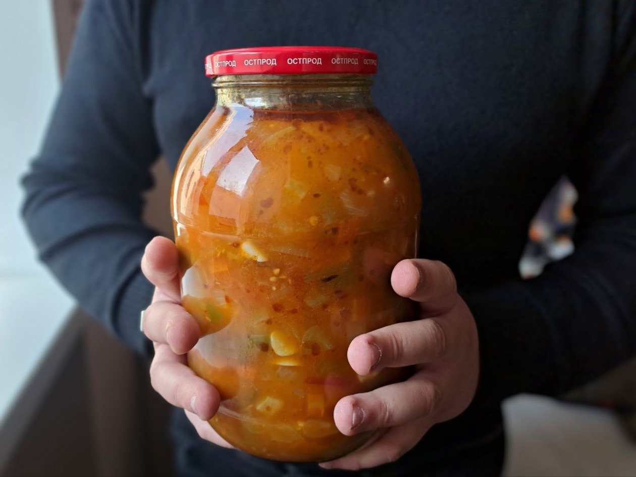 Консервация, лечо, банка, рецепт Ольга Брютова, ИА UssurMedia