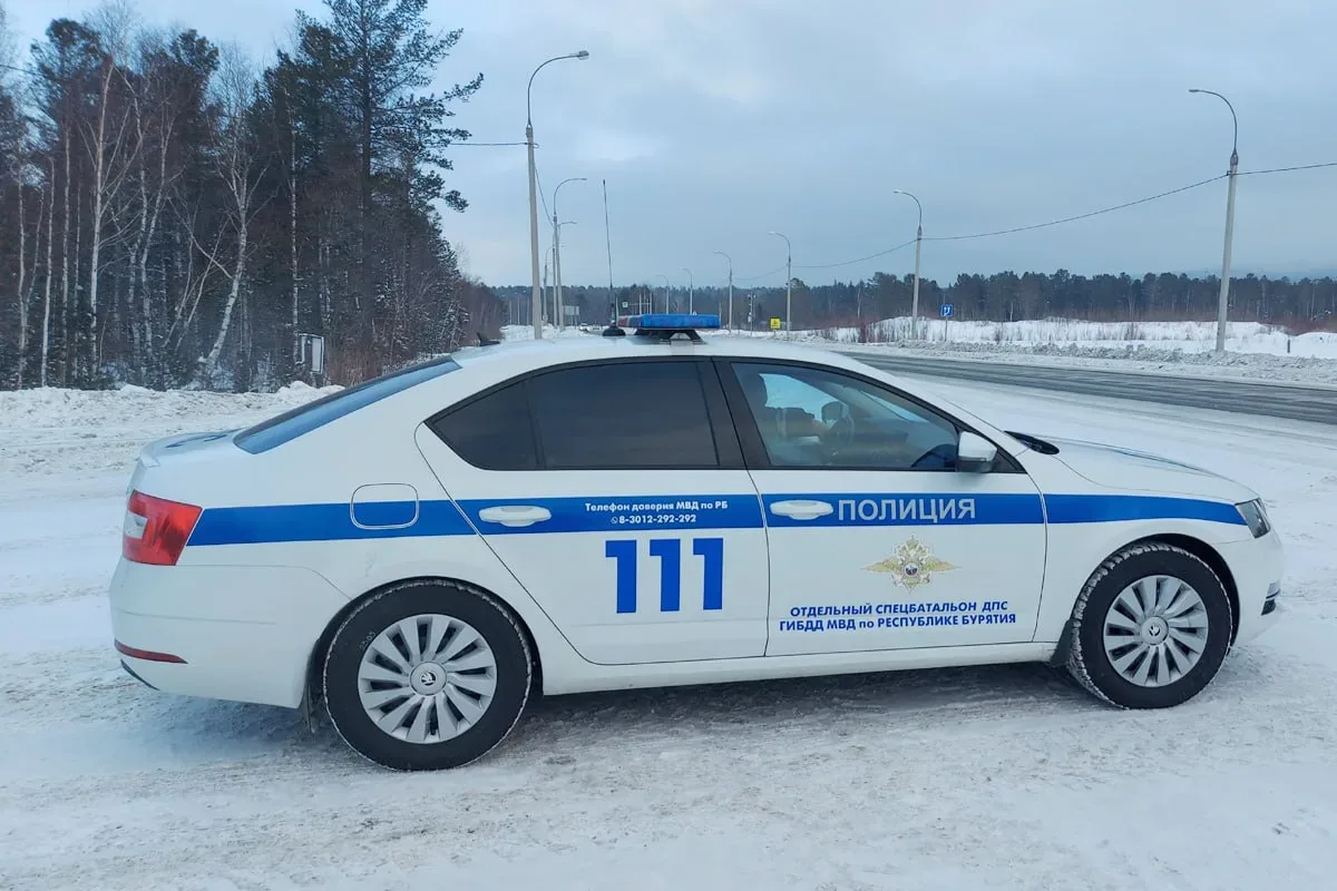 Место происшествия ГИБДД по Бурятии