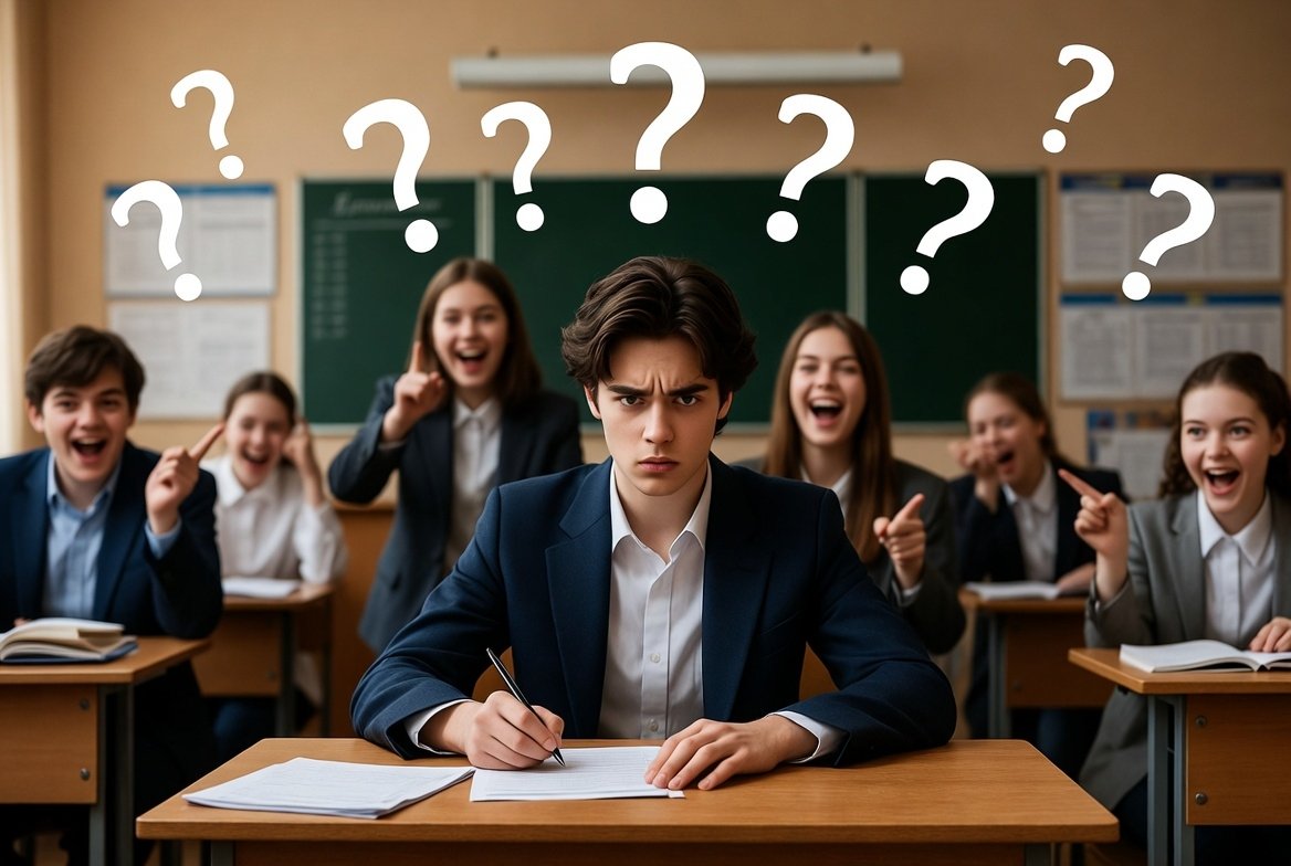 Гении не всегда зубрилы сгенерировано при помощи ИИ (18+)