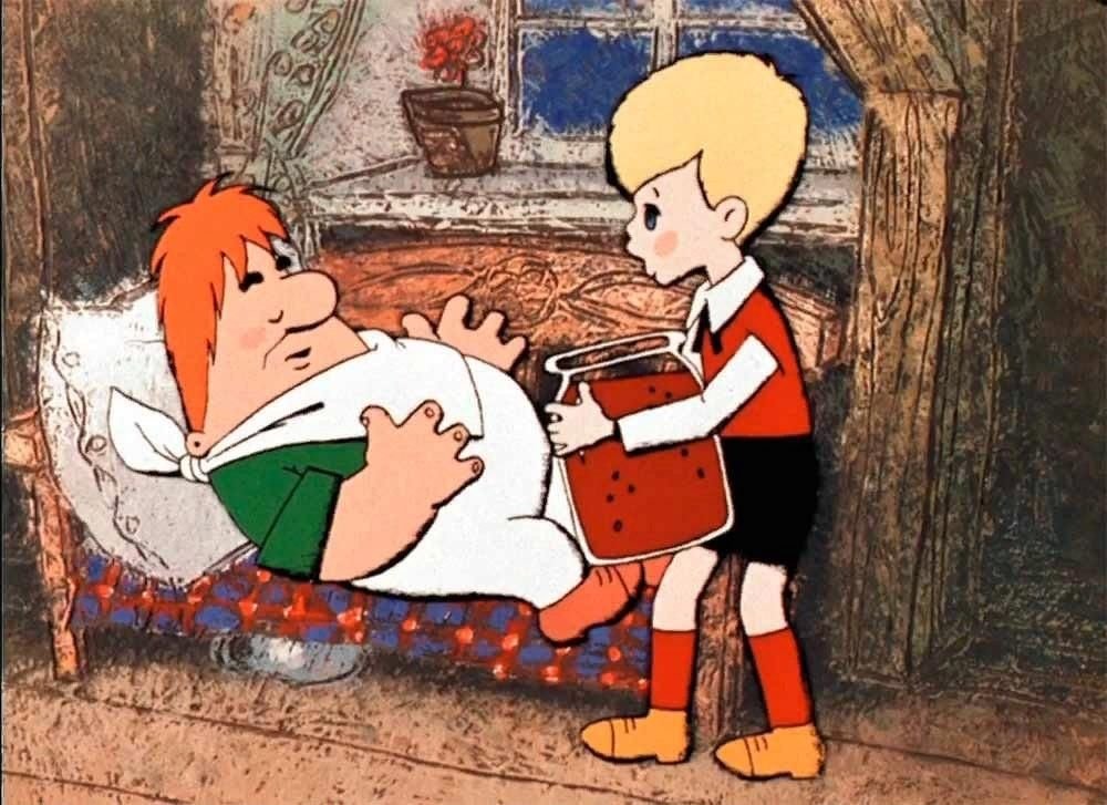 Эти весенние мультики смотрели даже взрослые в СССР, вспомните хотя бы 3/5 - ТЕСТ кадр из мультфильма &quotКарлсон вернулся &quot (0+)