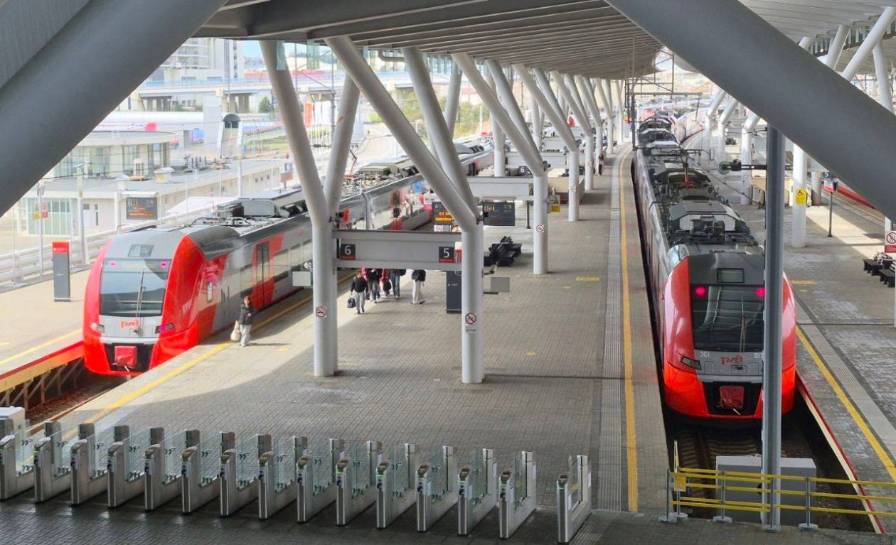 Полигон поездов Кубань Экспресс-пригород