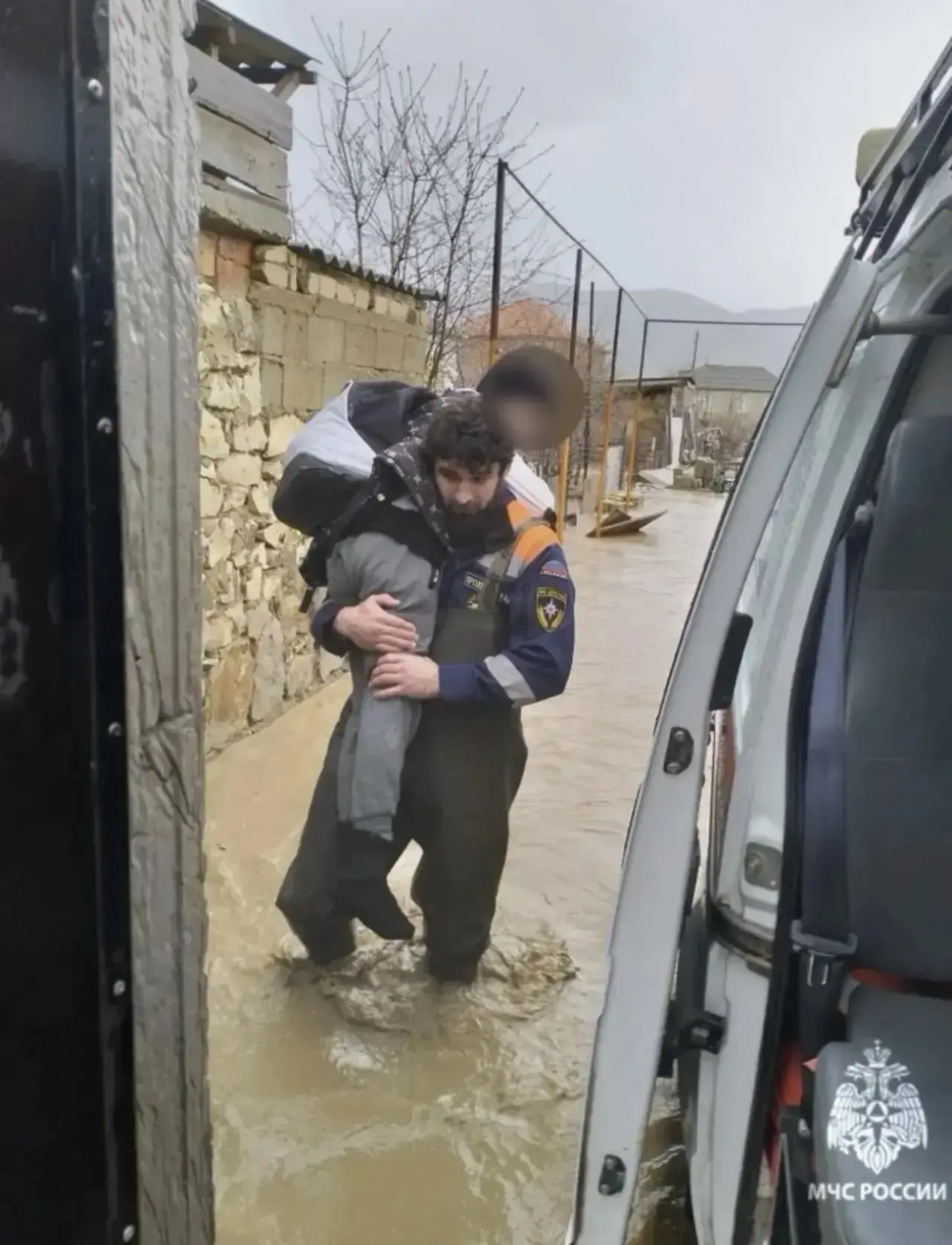 Эвакуация в Дагестане МЧС России