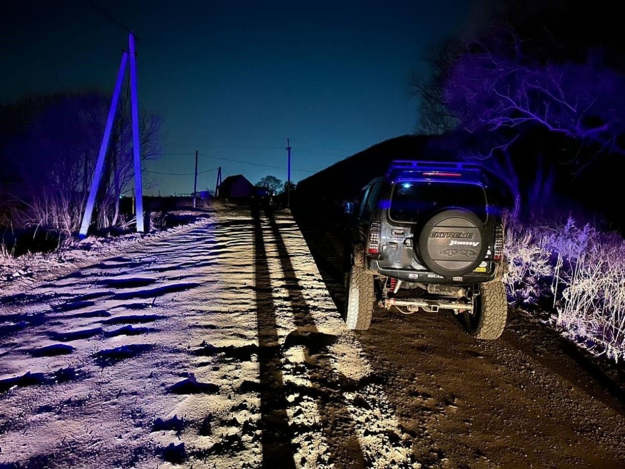 Место смертельного ДТП тг-канал (18+) полиции Приморского края