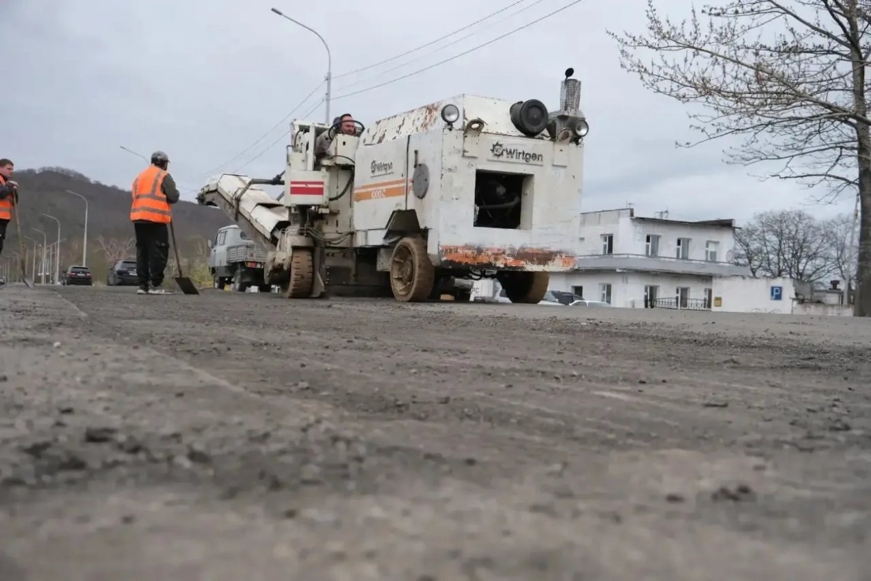 Ямочный ремонт в Вилючинске Администрация Вилючинска