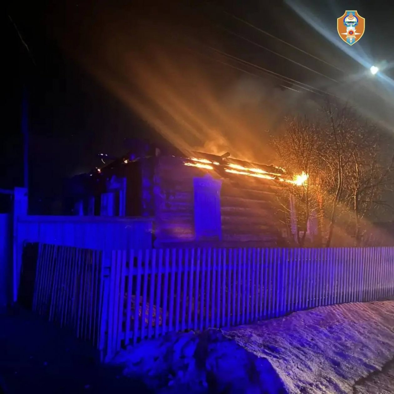 Пожар в селе Бурятии унёс жизнь мужчины агентство ГО и ЧС Бурятии