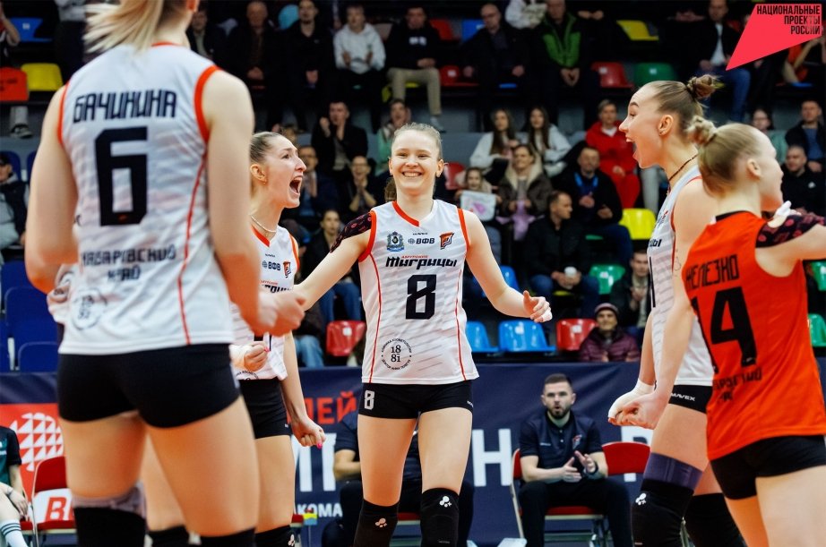 &quotАмурские Тигрицы&quot выиграли все матчи домашнего тура Волейбольный клуб &quotАмурские Тигрицы&quot