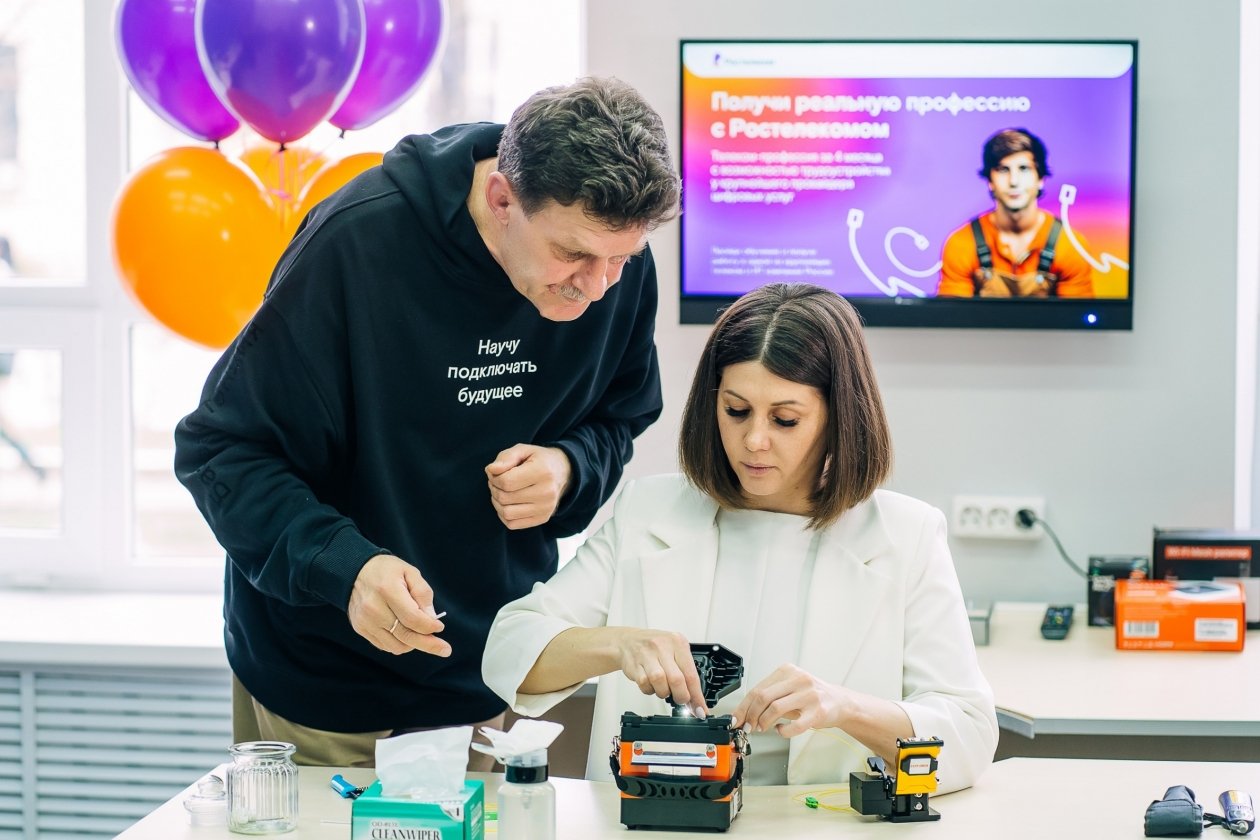 Класс &quotРостелекома&quot открылся в колледже связи в Ставрополе Пресс-служба &quotРостелекома&quot