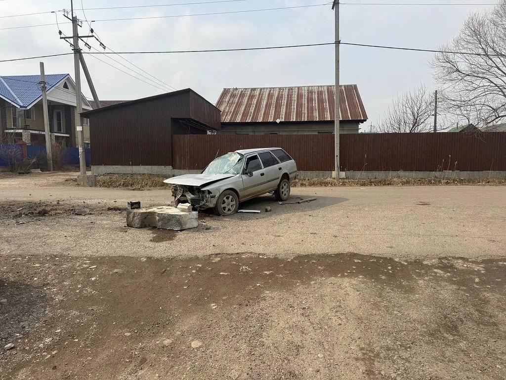 Место аварии предоставлено Госавтоинспекцией Уссурийска