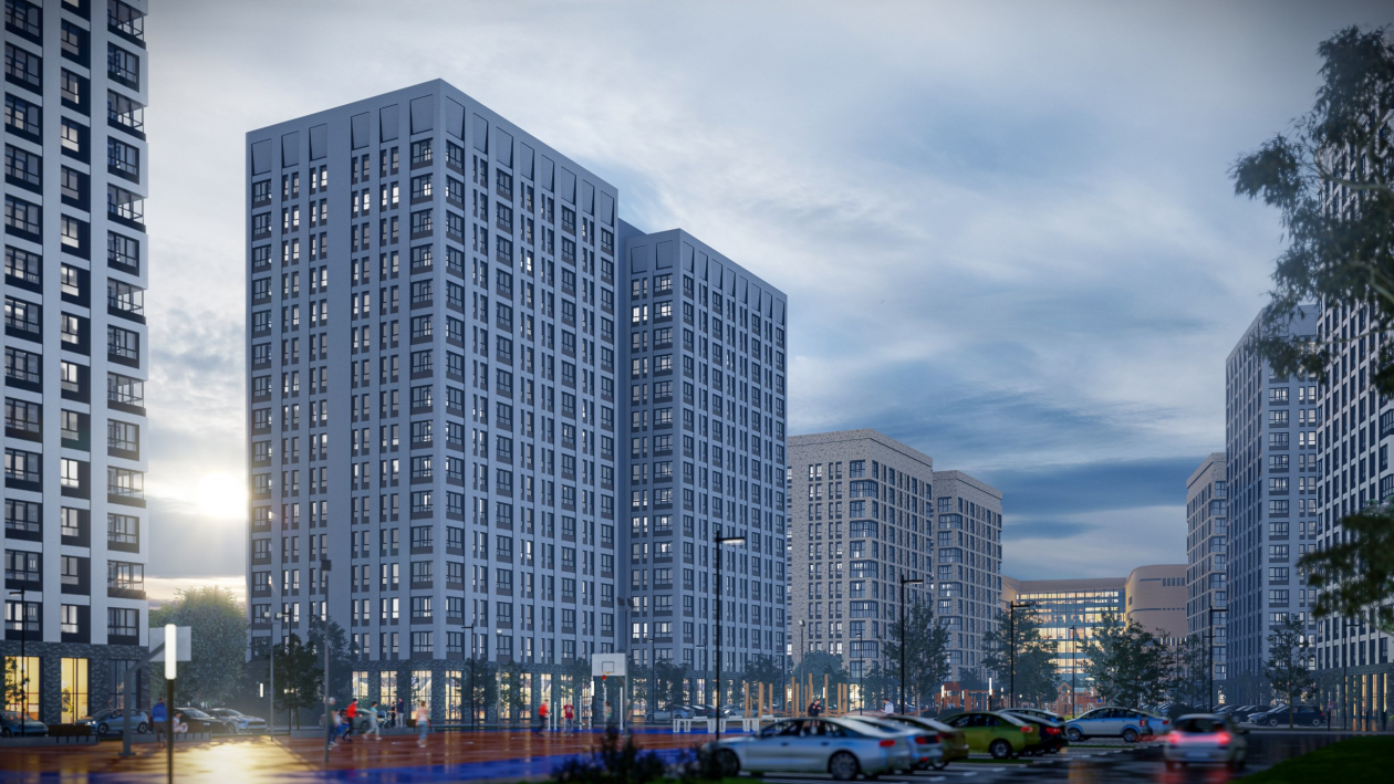 ЖК &quotЗелёная планета на Мира&quot. Рендер наш.дом.рф