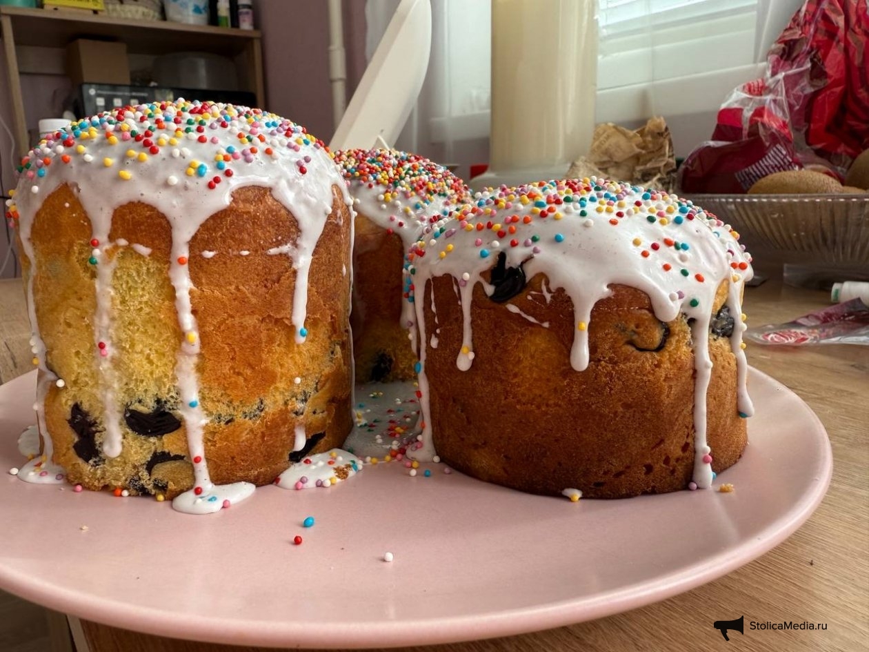 Больше не боюсь печь на Пасху: александрийское тесто получилось с первого раза, куличи невероятно высокие и сочные ИА StolicaMedia
