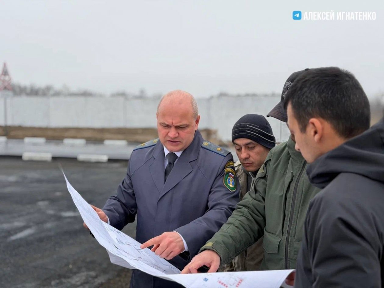 В Белогорске проверили строительство трактодорома Соцсети А. Игнатенко