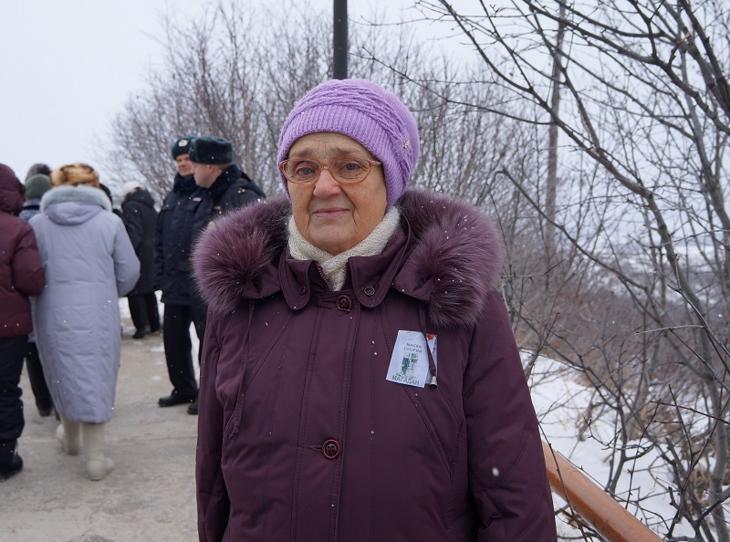 Жена репрессированного Вера Герез, Фото с места события собственное
