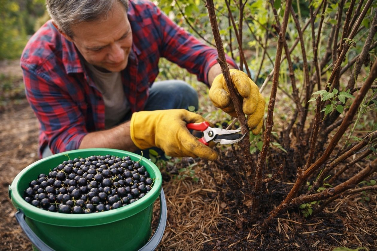 Уход за смородиной Сгенерировано ИИ