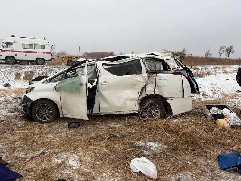 Место ДТП канал МАХ (18+) полиции Приморья