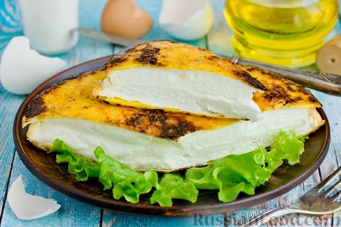 Белки и желтки отдельно - вот и весь секрет. Получается волшебный омлет &quotПуляр&quot - удивляю домашних необычным завтраком russianfood.com