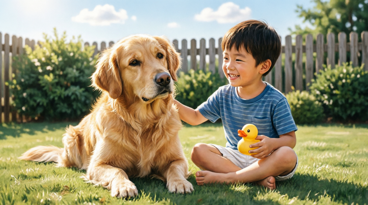 Не собаки, а элитные няни: ТОП-5 пород, с которыми не страшно оставлять детей ИИ Qwen (18+)