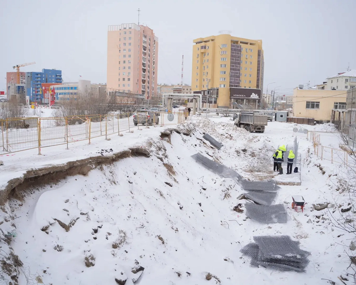 В Якутске ремонтируют улицы Ефимова и 50 лет Советской Армии пресс-служба мэрии Якутска