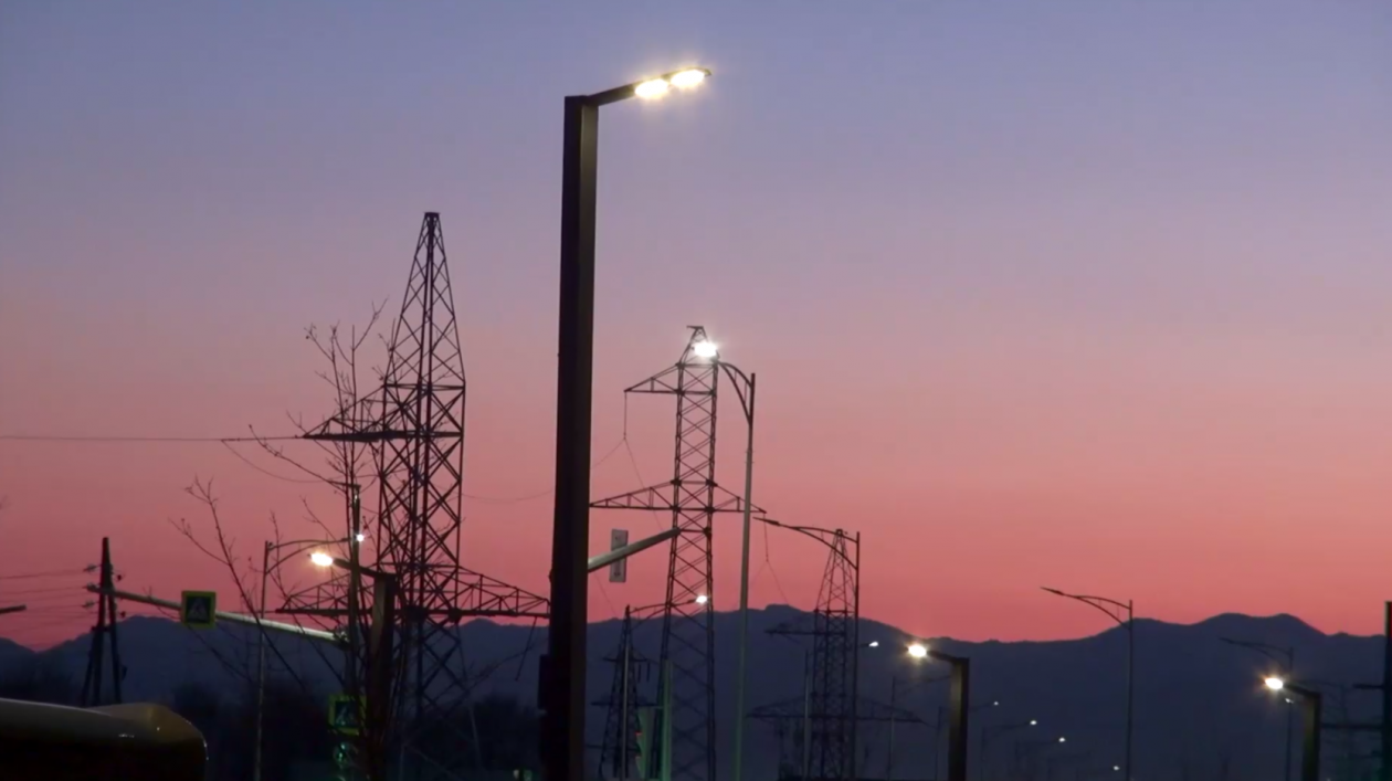 Освещение в ЖК &quotУюн Парк&quot пресс-служба администрации Южно-Сахалинска