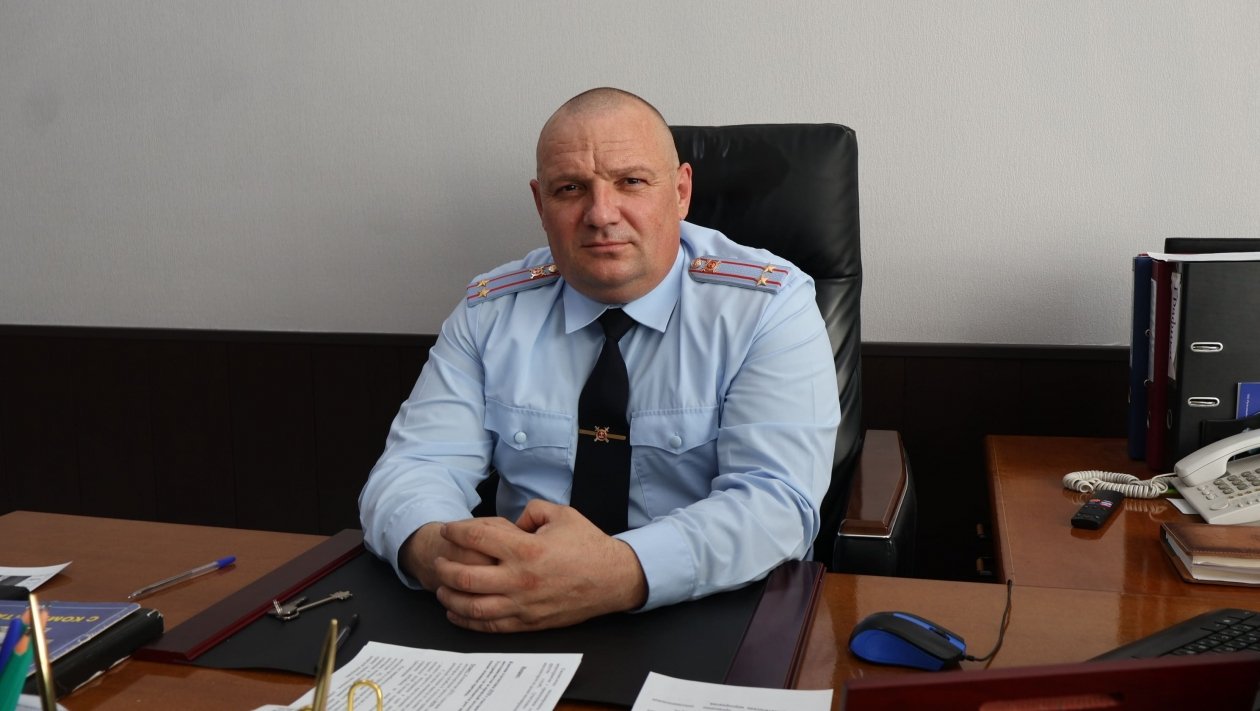 Начальник отдела Госавтоинспекции ОМВД России по городу Уссурийску Дмитрий Гальямов Александр Шепырев, ИА UssurMedia