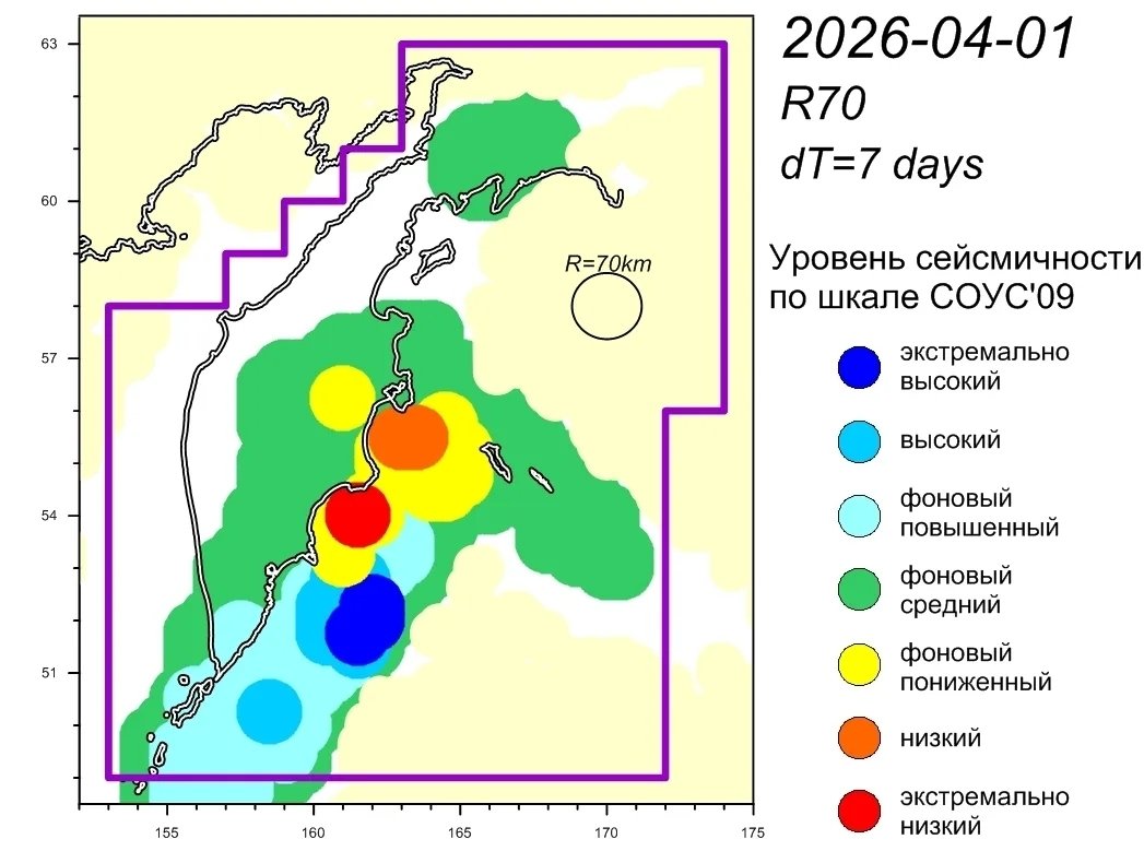 Сейсмологи следят за уровнем сейсмичности в регионе Камчатский филиал ФГБУН ФИЦ &quotЕдиная геофизическая служба Российской академии наук&quot (18+).