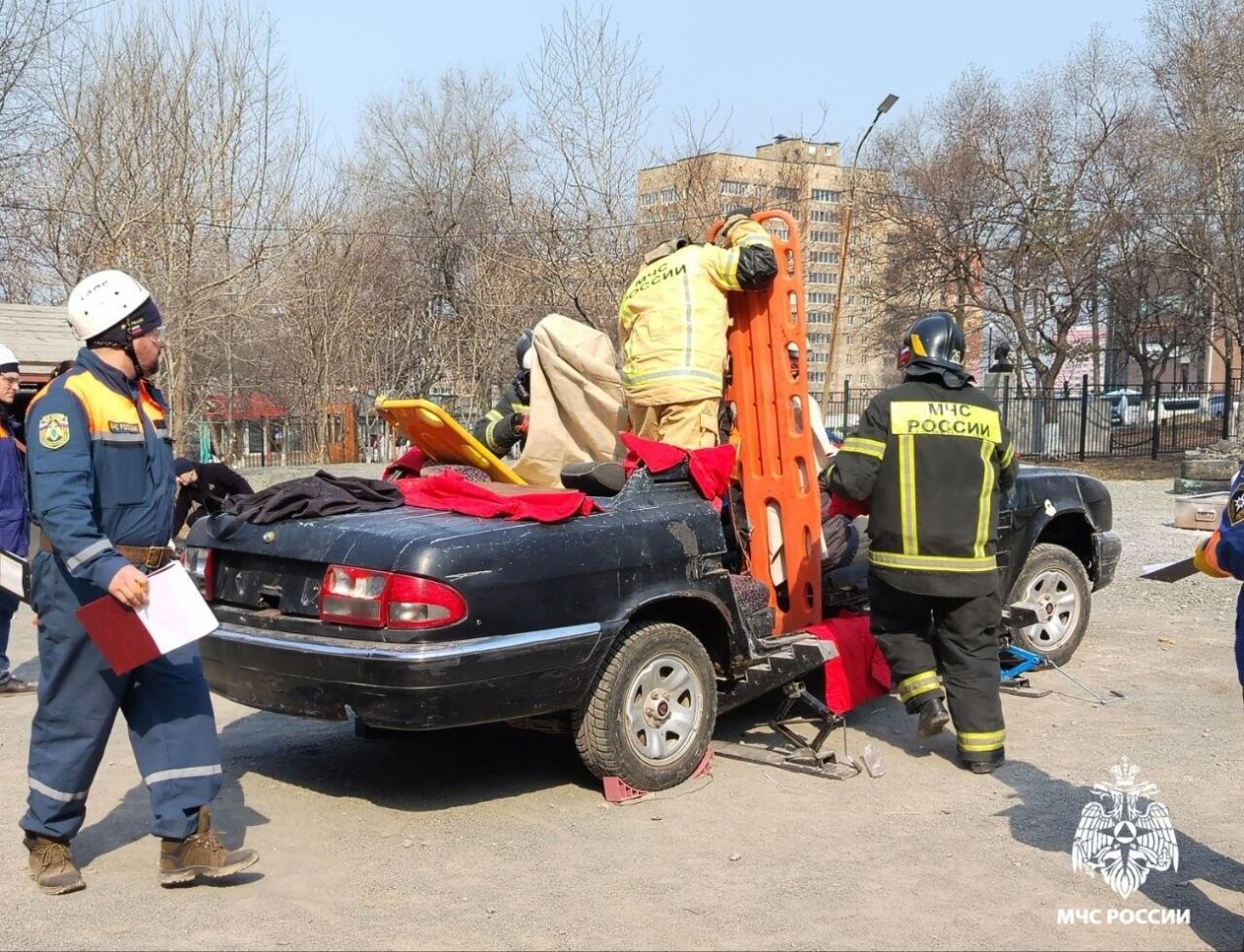 Соревнования пресс-служба ГУ МЧС России по Приморскому краю