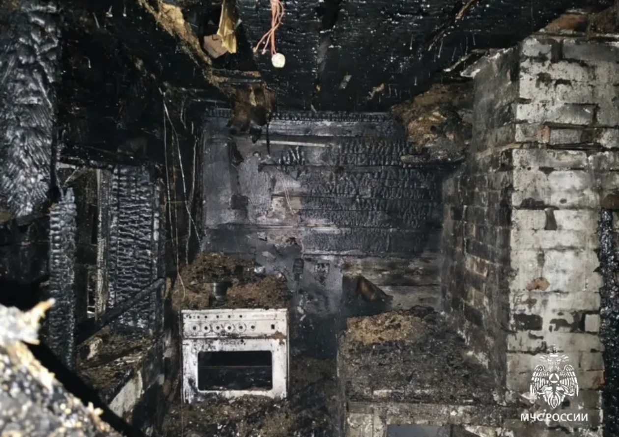 Пожар ГУ МЧС России по региону