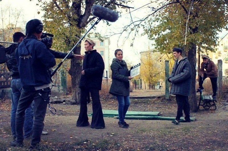 Местные криминальные фильмы пользуются популярностью в Бурятии Кадр со съемок фильма &quotСмерти нет&quot