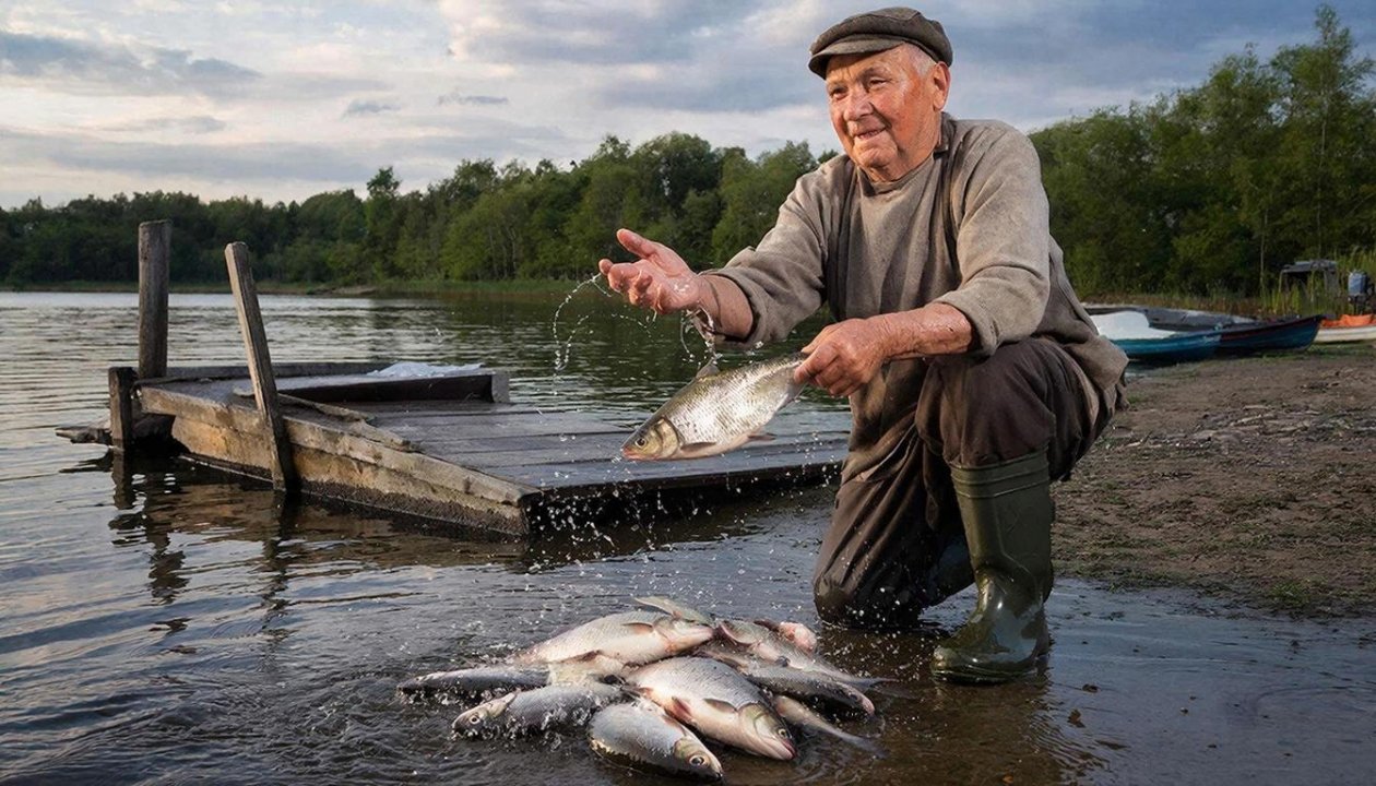 Клюёт даже у новичков: где искать рыбу в апреле, чтобы уйти с полным садком Создано при помощи ИИ