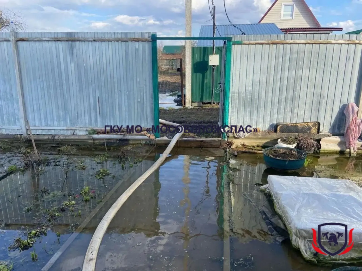 Паводок Московской областной противопожарно-спасательной службы.