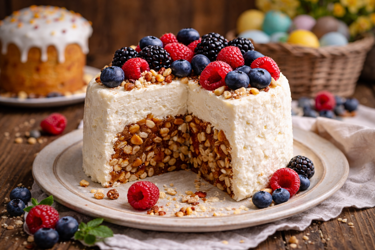 Кулич на Пасху Создано при помощи ИИ