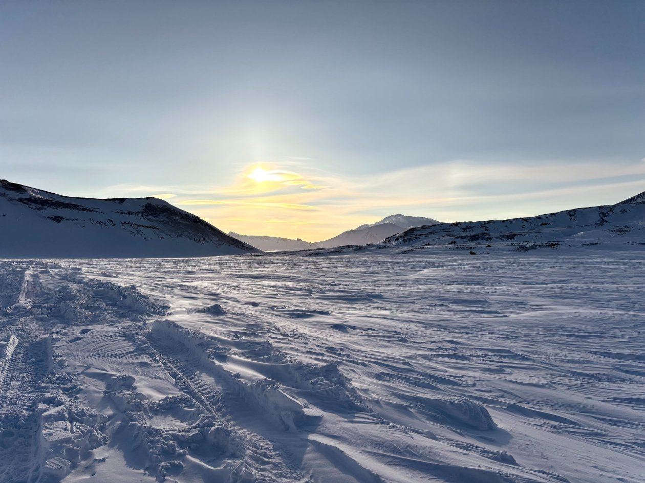 Кальдера Горелого вулкана на Камчатке Пресс-служба компании &quotАреал&quot