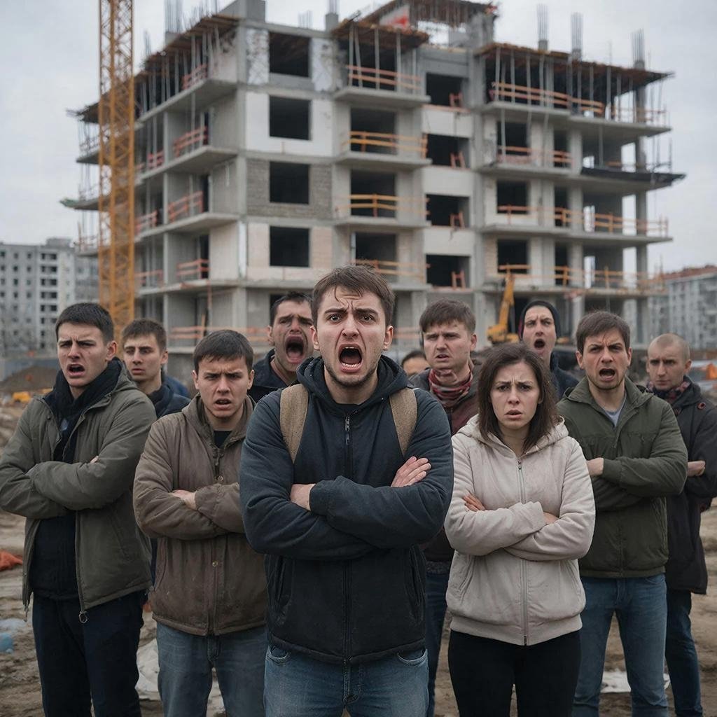 Недобросовестный застройщик создано при помощи ИИ