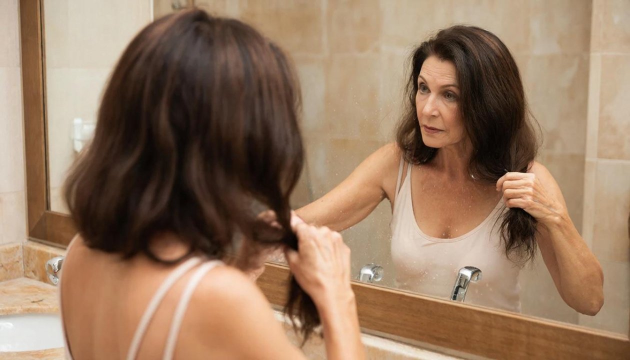 Раскрыли новый способ, как скрыть седину без краски: для тех, кому за 55 лет Создано при помощи ИИ