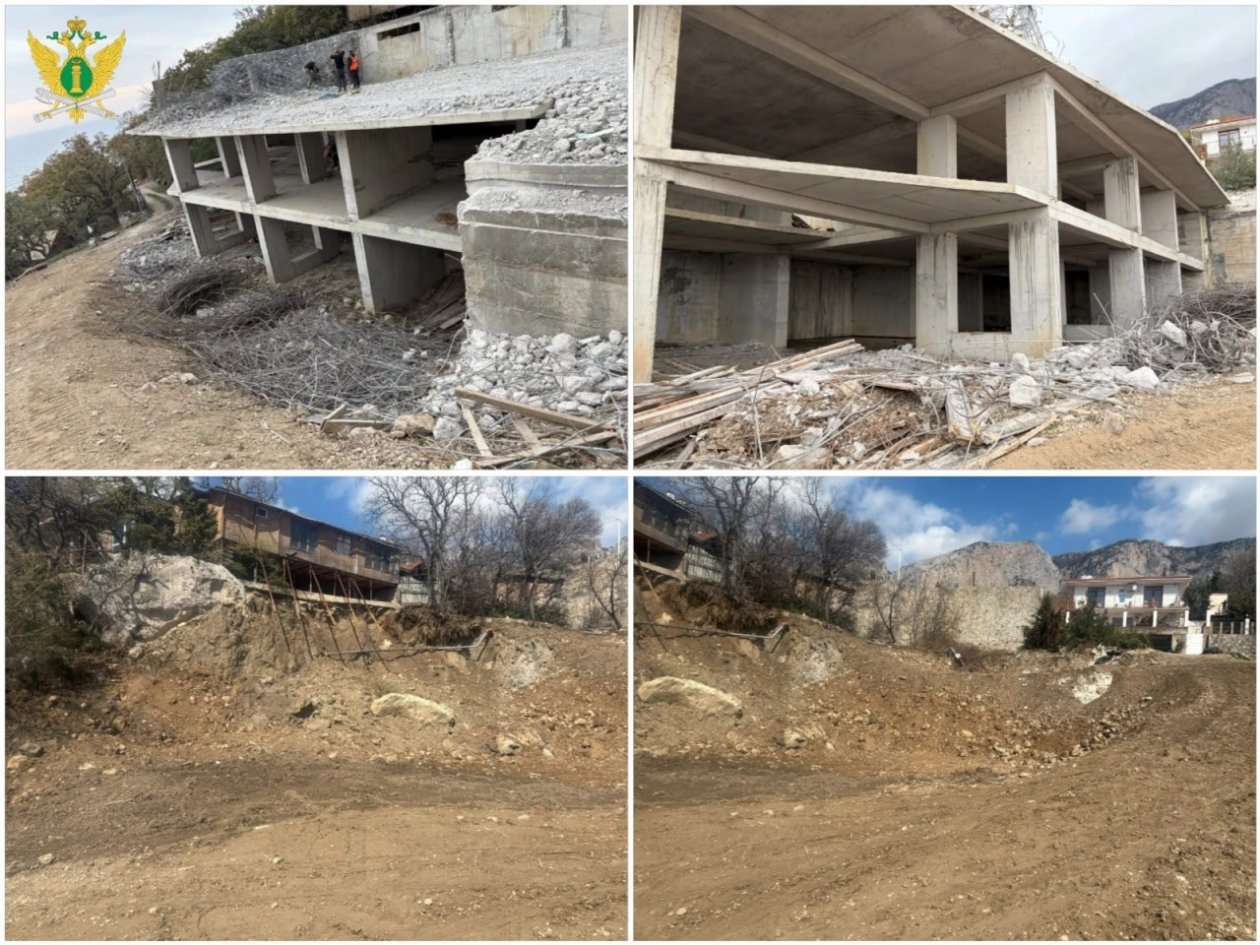 Коллаж из фото ГУФССП по Крыму и Севастополю