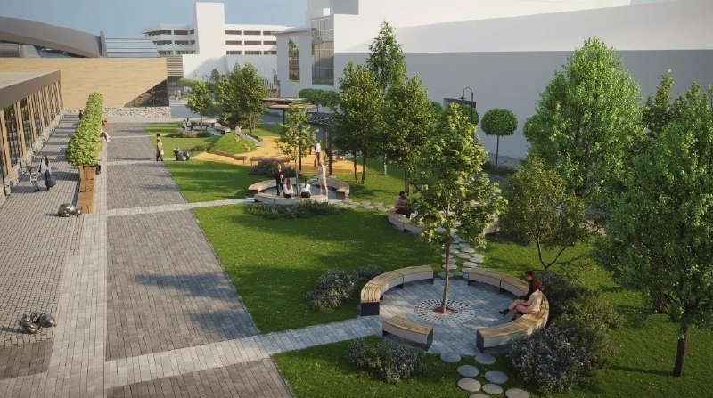 Как будет выглядеть улица Шаумяна после реконструкции, показали в Ставрополе пресс-служба администрации Ставрополя