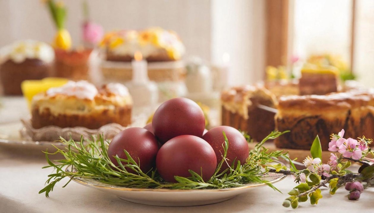 Самый модный цвет яиц на Пасху-2026: как покрасить, чтобы получилось как на фото Создано при помощи ИИ