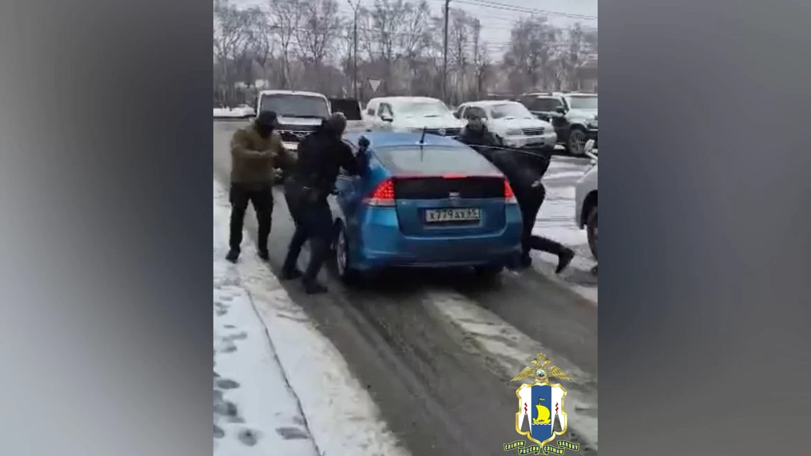 Задержание пресс-служба УМВД России по Сахалинской области