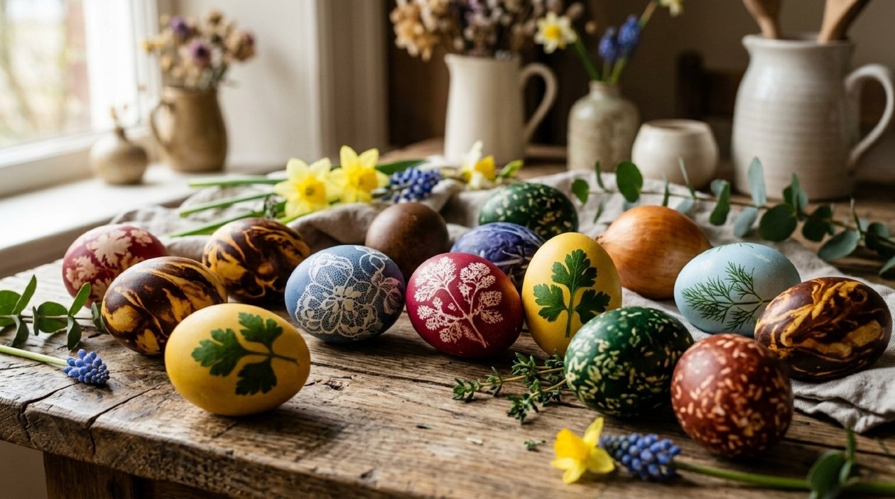 Пасха 2026: яйца с эффектом мрамора, кружева и даже &quotкосмических&quot узоров создано с помощью нейросети