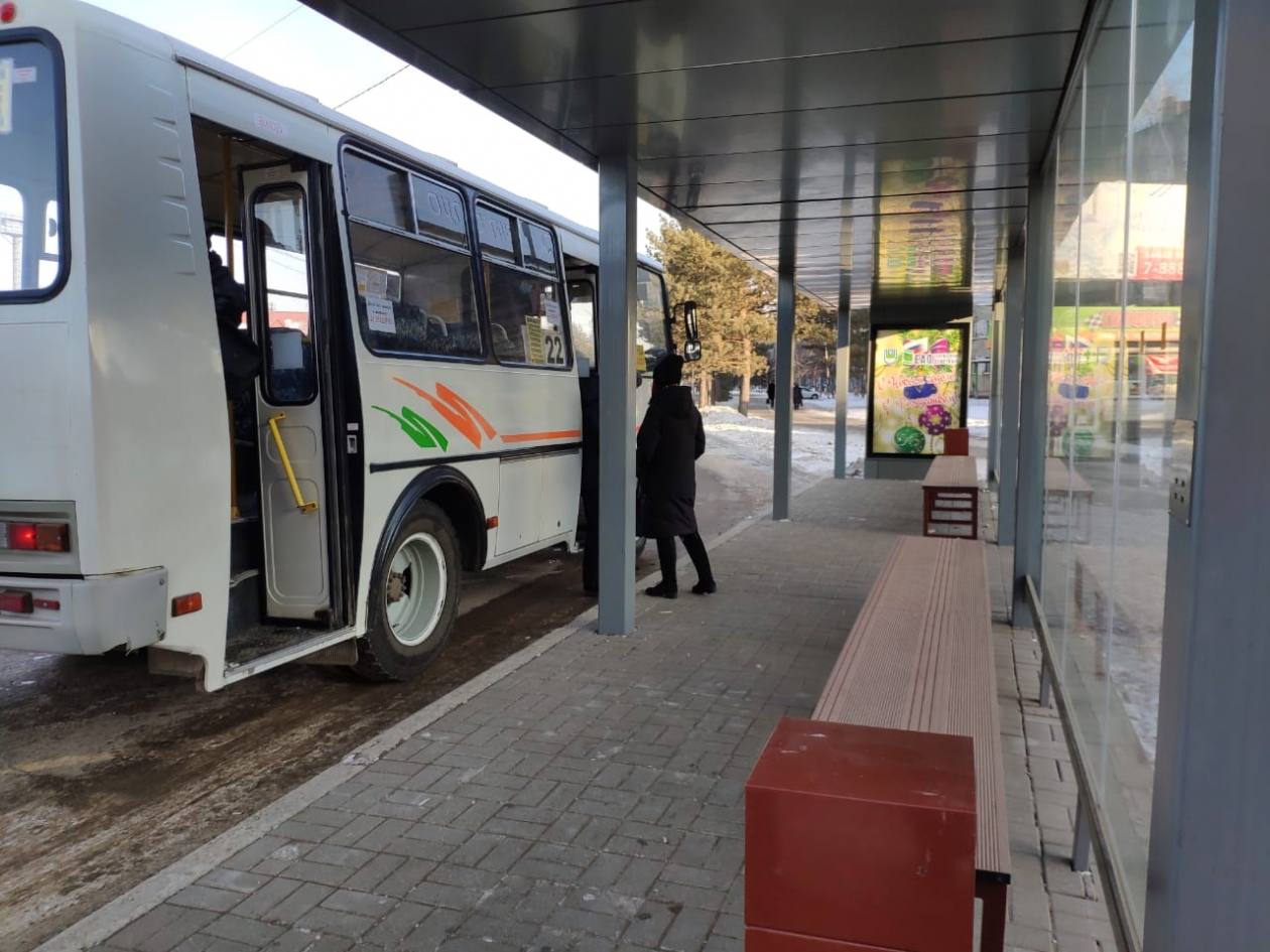 автобус, остановка Марина  Померанцева , ИА EAOMedia