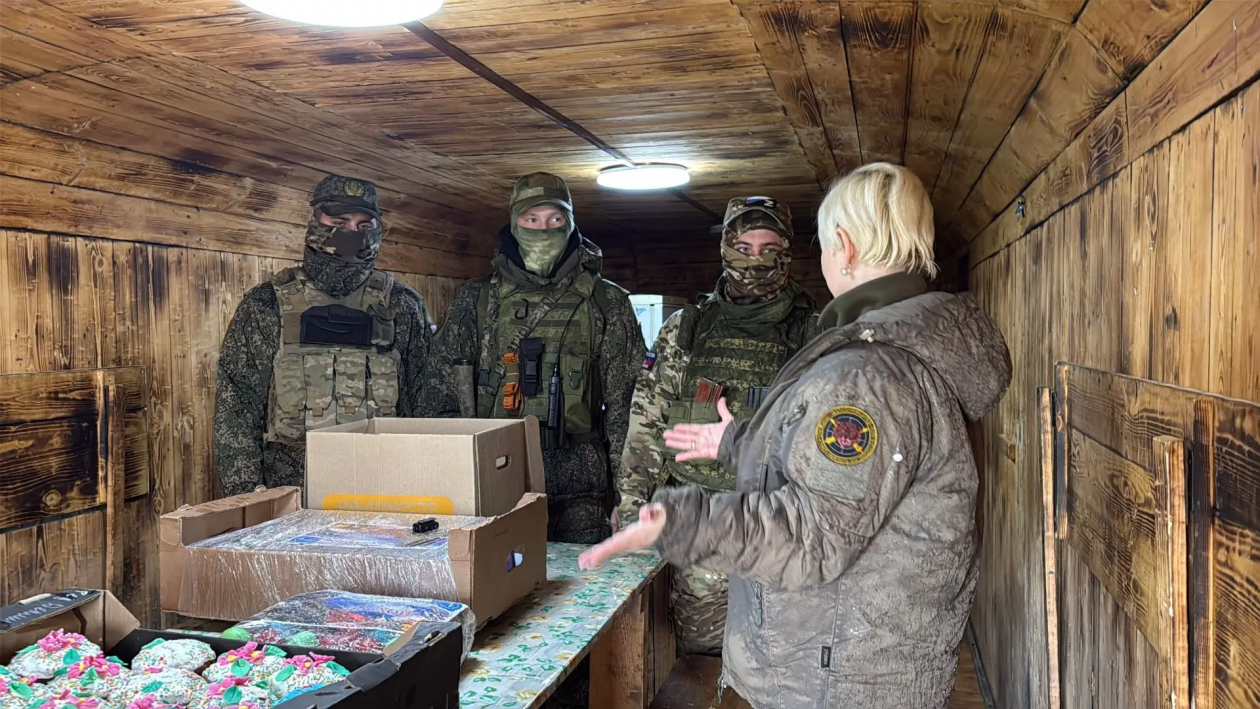 Бойцам передали подарки к Пасхе Народный фронт Крыма